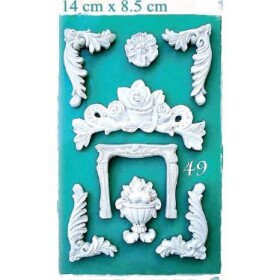Siliconová forma ornamenty - Galias Moulds - Galias Moulds