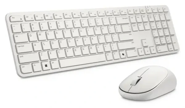 DELL Pro 5 KM526 US Light Ash / Bezdrôtový set klávesnice a myši / US International layout / USB 2,4 GHz prijímač (580-BDGZ)