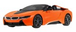 RASTAR Auto na diaľkové ovládanie R / C BMW I8 Roadster Rastar 1:12 oranžové