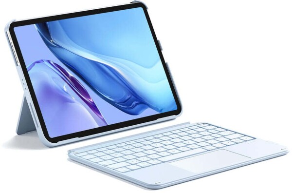 Inateck Keyboard QWERTZ iPad Air 4/5Gen Com. blue