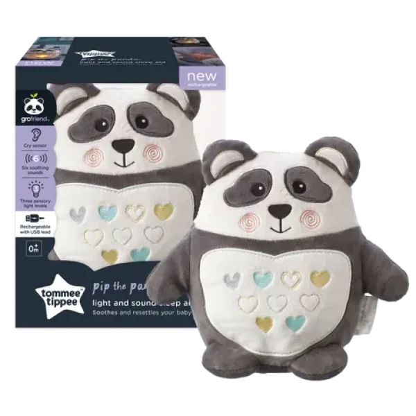 Tommee Tippee Nočné svetlo s hudbou Grofriend Pip the Panda / od 0 mesiacov (AKA0061TT)
