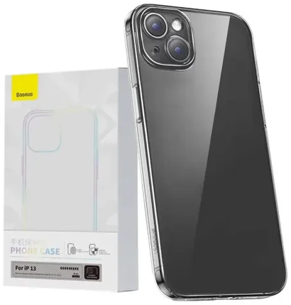 Baseus Simple Priehľadné púzdro pre Apple iPhone 13 (P60151103201-00)