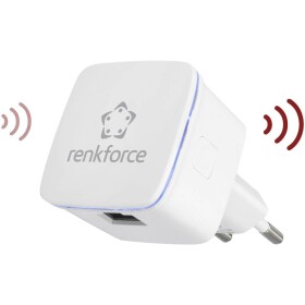Renkforce RF-WR-N300MINI Wi-Fi repeater 300 MBit/s 2.4 GHz; RF-4723578