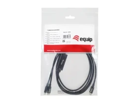 Equip čierna / Y kábel USB-C / PD 140W / 1,5 m / USB 2.0 (128895)