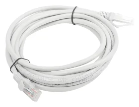 Lanberg UTP CAT6 3M šedá / Patch kábel / RJ45-RJ45 / Fluke Passed (PCU6-10CC-0300-S)
