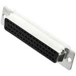 Encitech DB50-SS 2101-0180-15 D-SUB zásuvková lišta 180 ° Pólov: 50 spájkovaný 1 ks Tray; 2101-0180-15