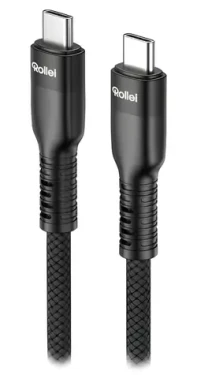 Rollei biela / Kábel USB-C - USB-C / 1.2 m (25092)