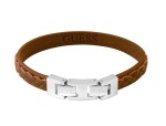 Guess Elegantný kožený náramok Tuson JUMB02143JWSTCGT/U