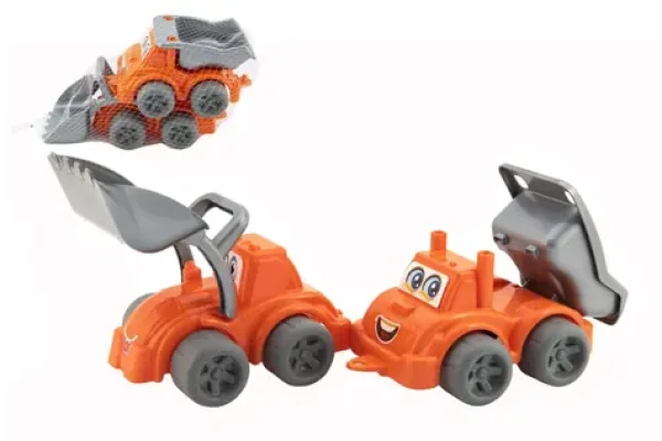 TEDDIES Stavebné stroje 2 ks