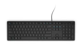 DELL KB-216 US (580-ADHY) čierna / Multimediálna klávesnica / US / QWERTY / USB (580-ADHY)