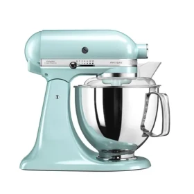 KitchenAid 5KSM175PSEIC ľadová modrá / Kuchynský robot Artisan / 300W / 4.8 l / 10 rýchlostí / kov (5KSM175PSEIC)