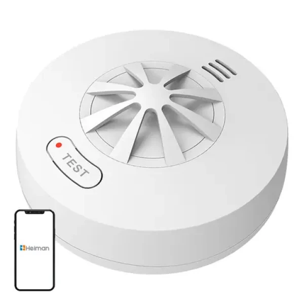 Heiman HM-5HW / Bezdrôtový hlásič tepla / prepojiteľný / 85 dB / aplikácia Tuya SMART Life (HM-5HW)