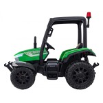 Mamido Detský elektrický traktor BLAST s prívesom 2x200W zelený