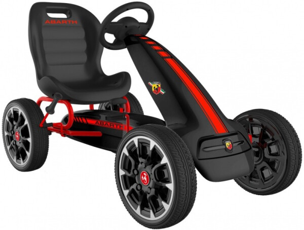 Mamido ABARTH šliapací motokára čierna