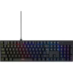 Niceboy K310 čierna / Herná klávesnica / OUTEMU Blue / RGB podsvietenie / USB-C / CZ layout (oryx-k-310)