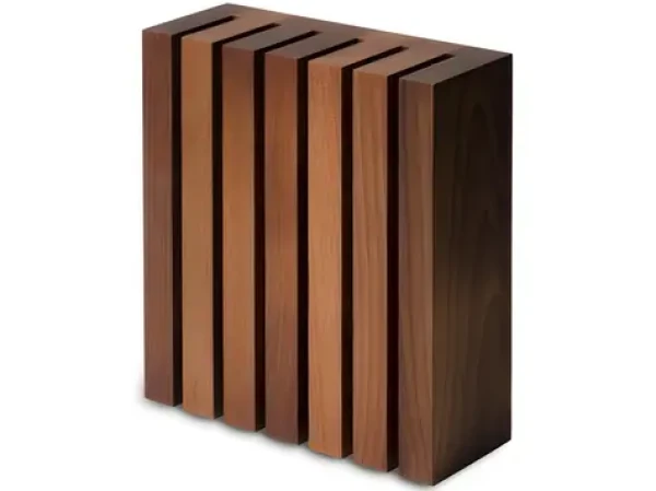 Wüsthof Blok na nože magnetický hnedý / Pre 6 nožov / Termo bukové drevo / 8 × 22,5 × 26 cm (2099605002)