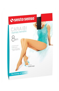 Dámské punčochové kalhoty Sesto Viva model 6991515 8 den 14 - Sesto Senso Barva: visone/odc.béžová, Velikost: 2-S