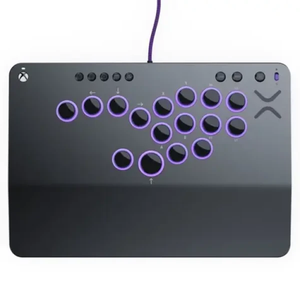 Turtle Beach Victrix Pre KO Leverless šedá / Fight stick / Xbox Series X/S/One / PC / USB-C / 16 tlačidiel (TBF-2001-05)