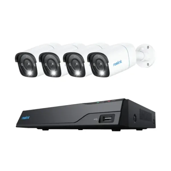 Reolink NVS8-8MB4 - RLK8-800B4 / kamerový set / 4X kamera / 4K / IP67 / HDMI VGA / PoE (6975253983322)