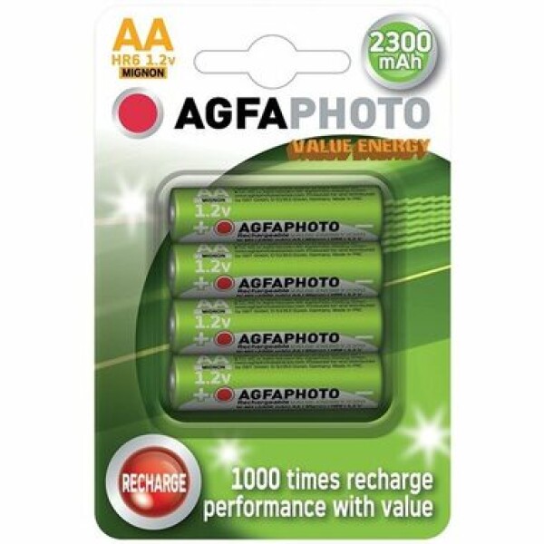 AGFAPHOTO ACCU Power 2700 Nabíjacie batérie AA 2300 mAh 4ks (70109)