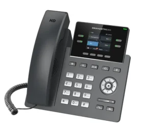 Grandstream GRP2612P / VoIP telefón / 2x SIP účet / 2,4 "TFT displej / 16 BLF tlačidiel / PoE (GRP2612P)