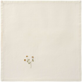 Ib Laursen Látkový obrúsok s výšivkou Flora Daisy