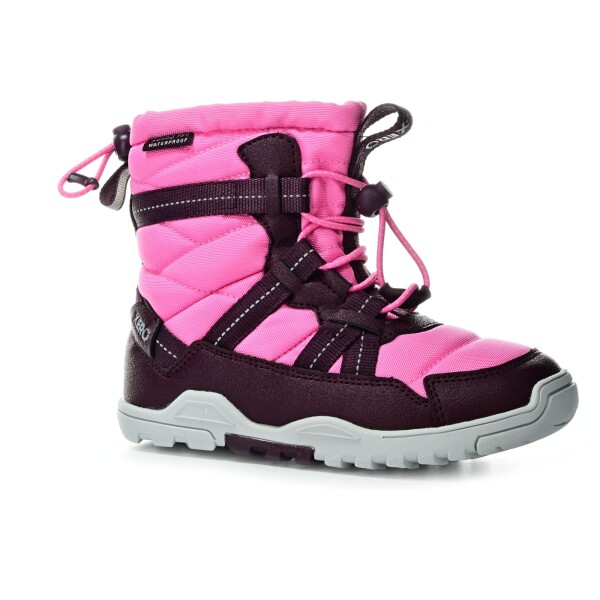 Xero Shoes Alpine Pull-On Pink/Fig ružové detské barefoot snehule 32 EUR