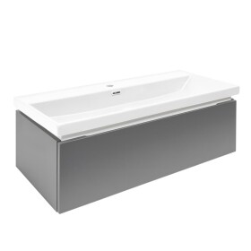 Kúpeľňová skrinka s umývadlom SAT Feel 100x30x44, 8 cm antracit mat SATFEEL100ANTU4 SATFEEL100ANTU4