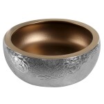 KERRA - Umývadlo na dosku KR-124 (chrómovo hnedé) 5907548118240