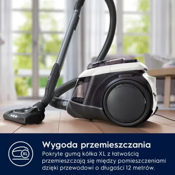 Pure C9 PC91-ALRG biela / Bezvreckový vysávač / cylindrový / suchý / 72 dB (PC91-ALRG)