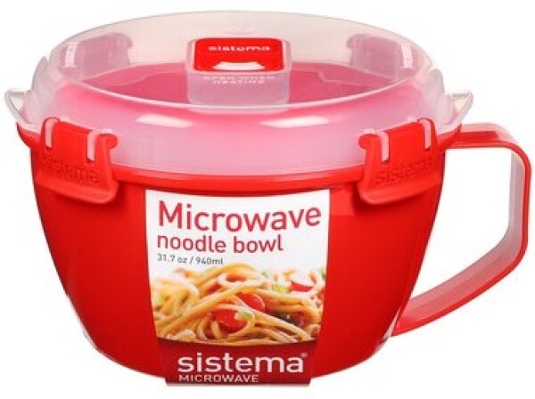 Sistema Microwave Dóza na rezance a hranolky 940 ml červená (9414202611093)