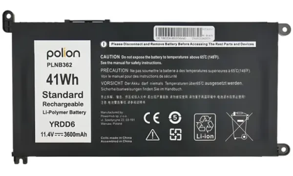 Trx YRDD6 / Batéria pre notebook / DELL Vostro 3400, 5488, 5585, Inspiron 5490 / 3600 mAh / 41 Wh (TRX-PLNB362)
