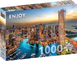 ENJOY Puzzle Dubajský prístav v noci