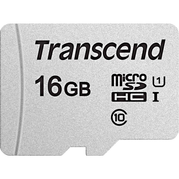 Transcend Premium 300S pamäťová karta micro SDHC 16 GB Class 10, UHS-I, UHS-Class 1; TS16GUSD300S