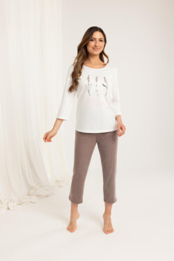 DÁMSKE PYŽAMO 703 J/25 ecri XL