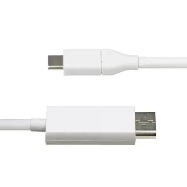 StarTech kábel USB-C na DisplayPort biela / Kábel / 4K UHD / DisplayPort 1.2 / 1,9 m (CDP2DP2MBW)