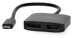 USB-C™ Adaptér | USB 3.2 Gen 1 | USB-C™ Zástrčka | DisplayPort Zásuvka / Výstup HDMI™ | 8K@30Hz | 0.20 m | Okrúhly | Poni (CCGB64385BK02)