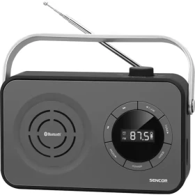 Sencor SRD 3200B čierna / Rádioprijímač / FM / BT (8590669265985)