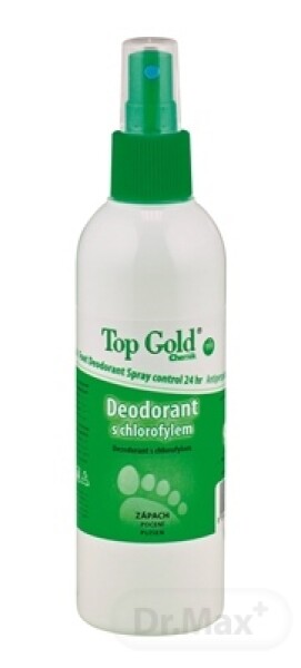 TOP GOLD Deodorant s chlorofylom + tea tree oil 150 g