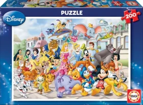 Educa Puzzle Sprievod postavičiek Disney
