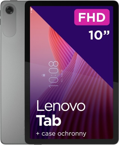 Lenovo TAB 10.1" 64 GB 4G Grafitovy (ZAEJ0034PL)