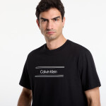 Tričko Calvin Klein Ss 20S Eu Spw Standard Graphic Tee Black M