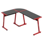 Huzaro Hero 6.0 červená / Rohový herný stôl / 112 x 147 cm / pravá aj ľavá montáž (HZ-HERO 6.0 RED)
