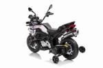 Mamido Detská elektrická motorka BMW F850 GS biela