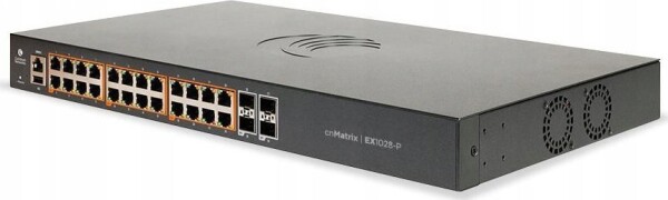 Cambium Networks Cambium Networks EX1028-P Zarządzany L2/L3 Gigabit Ethernet (10/100/1000) Obsługa PoE 1U Sivý