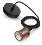 Philips Vintage závesný kábel E27 rose gold / Závesný kábel / 2 m / max. 40 W / IP20 (SKL000331694)