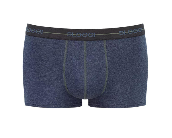 Pánske boxerky Start Hipster C2P - UNKNOWN - black/blue V004 - Sloggi UNKNOWN 4