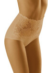 Dámske nohavičky Kaja Beige - Wol-Bar XXL
