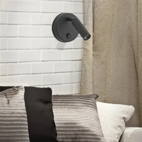 TK Lighting Enzo 4237 čierna / Nástenné svietidlo / G9 (4237)