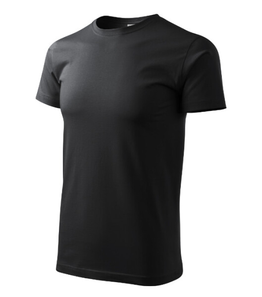 Základné pánske tričko ebony gray XS